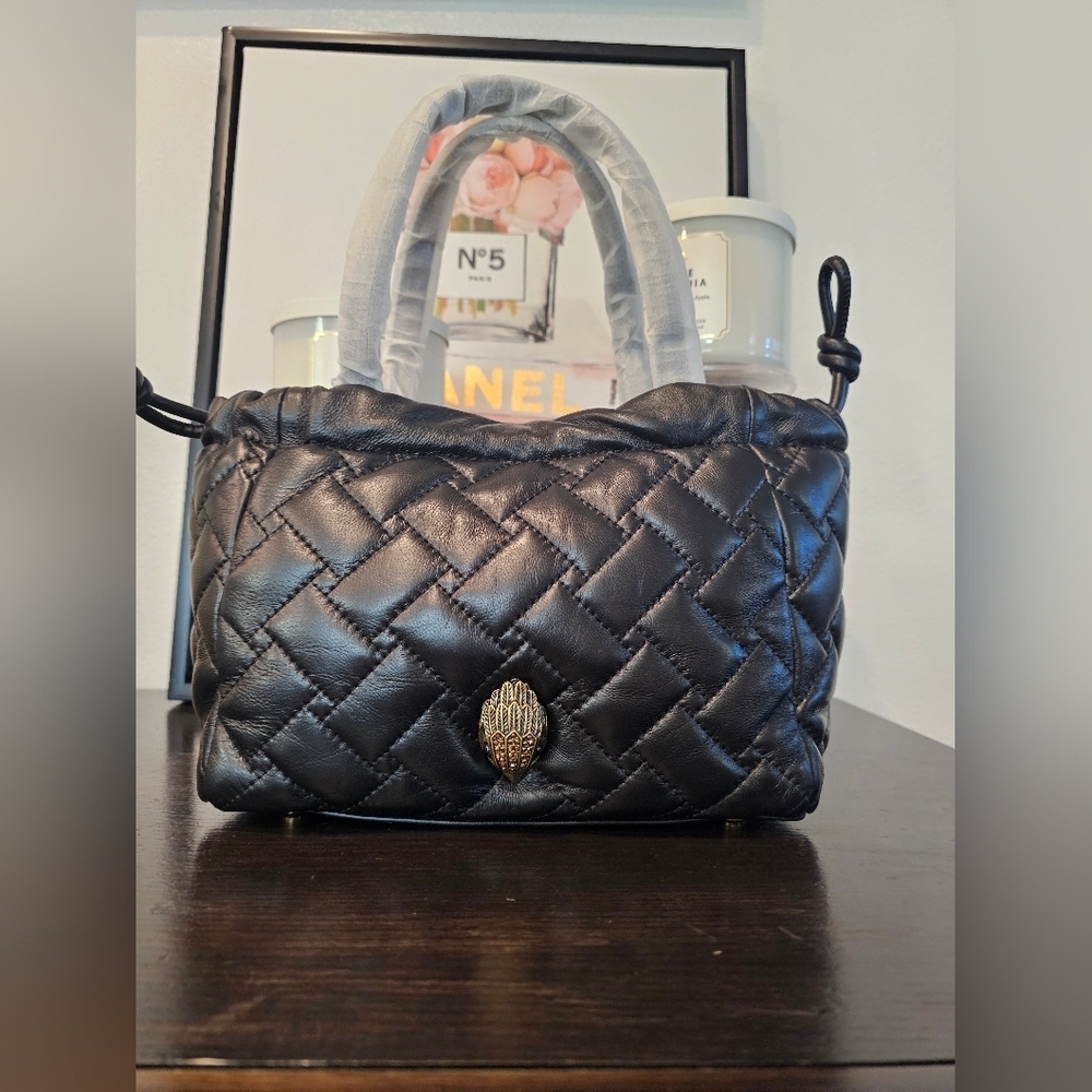 Kurt Geiger Small Kensington String Tote Bag Crossbody Bag.
